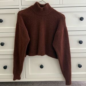 Sunday Best Cropped Turtleneck Sweater